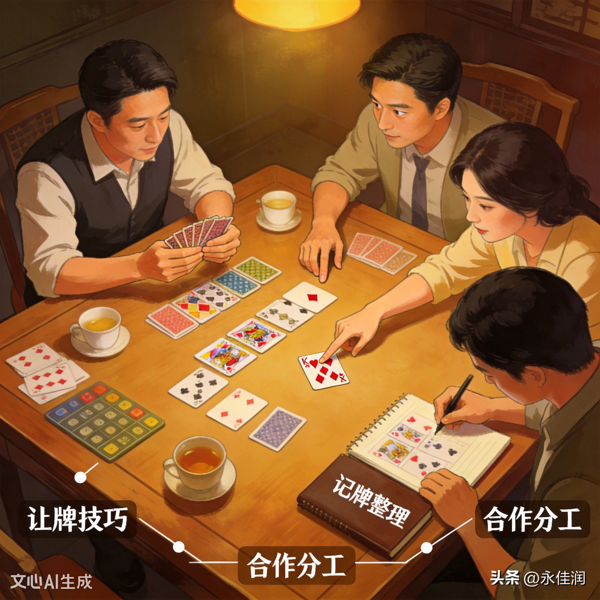 掼蛋实战让牌技巧_GG扑克进攻策略_掼蛋合作分工策略