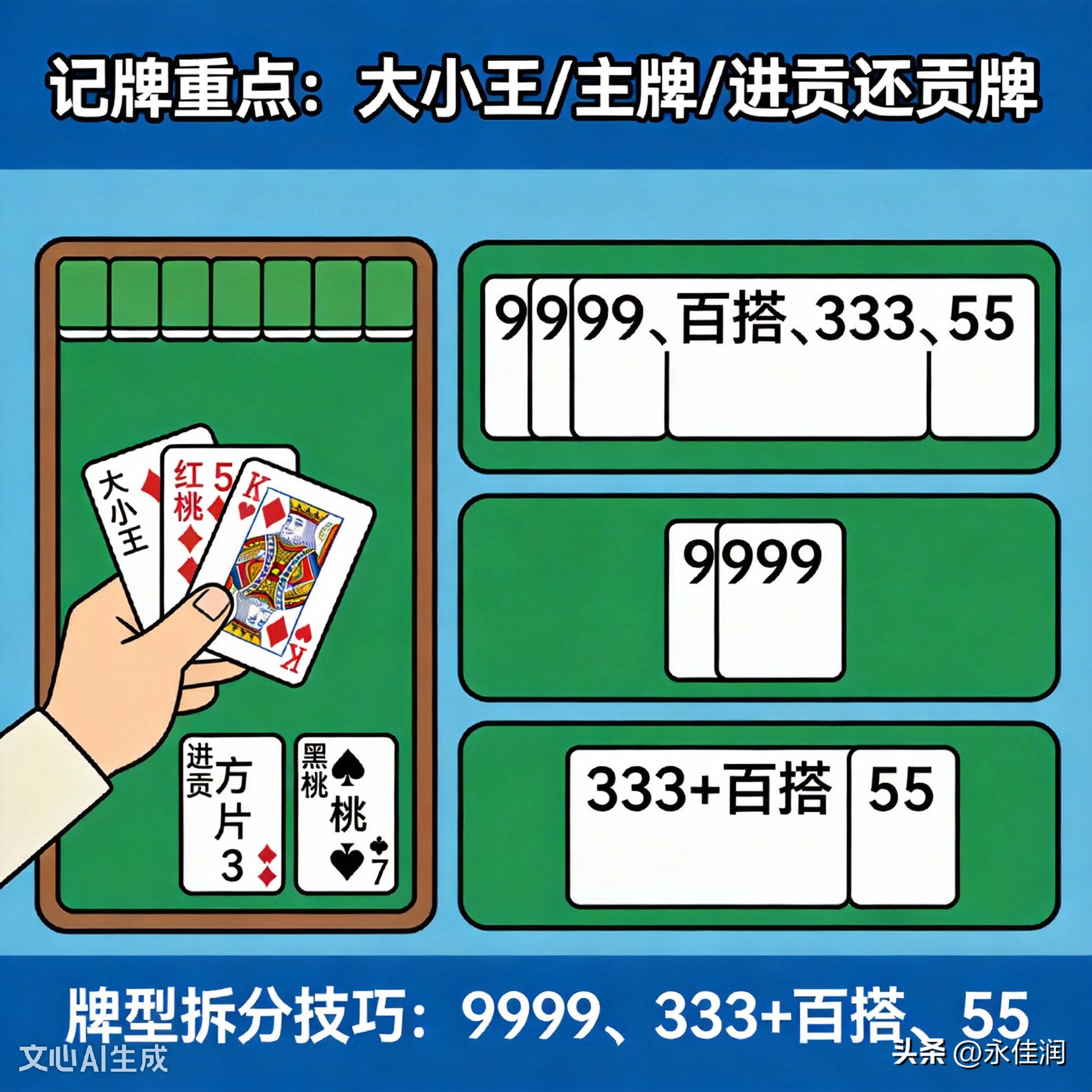 掼蛋实战让牌技巧_掼蛋合作分工策略_GG扑克进攻策略