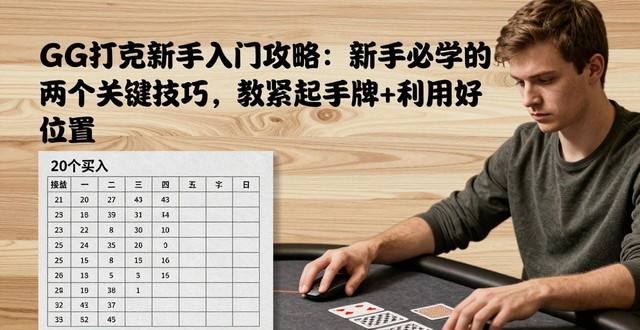 新手扑克牌怎么玩_GG扑克新手入门攻略_扑克牌新手入门