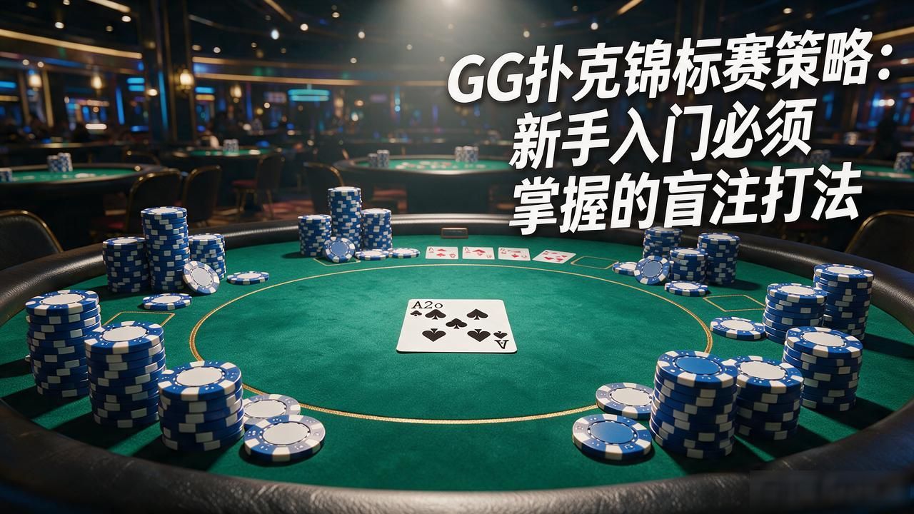 GG扑克锦标赛策略：新手入门必须掌握的盲注打法
